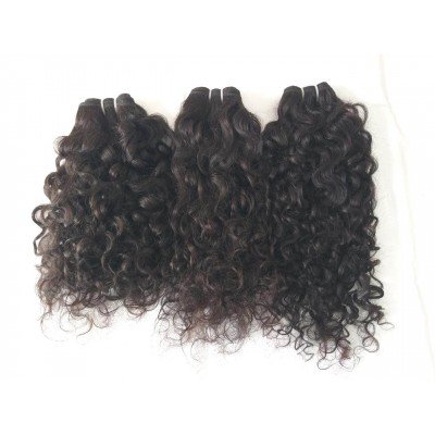 Raw curly hair,100 % Tangle Free, Silky Smooth, Indian hair 